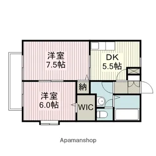 ミルトハーモニー【1階】の間取り