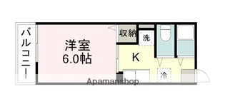 シティハイムグローリアⅡ【2階】の間取り