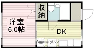 シマモトハイツ【1階】の間取り