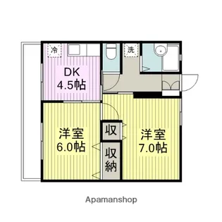 レジデンス上野田Ⅰ【1階】の間取り