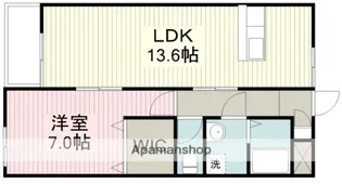 アヴニール【2階】の間取り