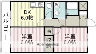 双美館【1階】の間取り