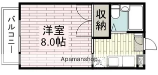 ドミ東田【3階】の間取り