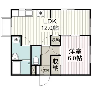 パティオ南古谷【1階】の間取り