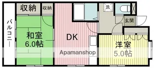 Sマンション西川越【3階】の間取り