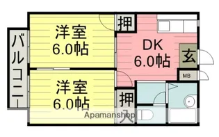 ラ・エトワールA棟【1階】の間取り
