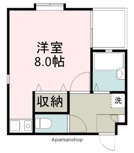 シェルフォード【3階】の間取り