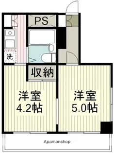 エルドラド文【2階】の間取り