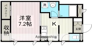 パレス仲市【3階】の間取り