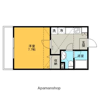 メゾン・ヴェルデ【2階】の間取り