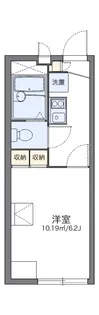 レオパレスグランツ【204号室】の間取り