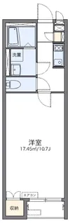 レオネクストヴァンフルール【205号室】の間取り