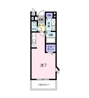 プロムナードB【2階】の間取り