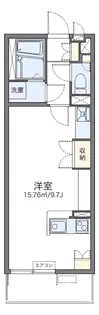 レオネクストモーント シャイン【202号室】の間取り