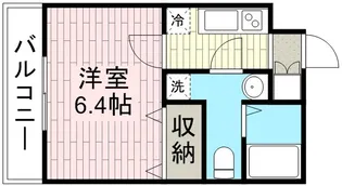 アクアタウンイーストⅠ【8階】の間取り