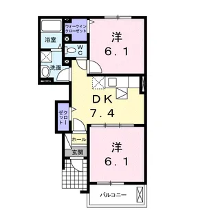 E・ロード【1階】の間取り
