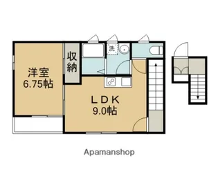 ベルリードウメノ【2階】の間取り