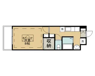 ルネス エスポワール【6階】の間取り