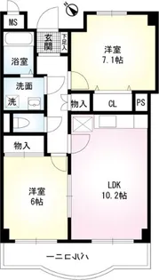 メゾンファミーユ南大塚【1階】の間取り