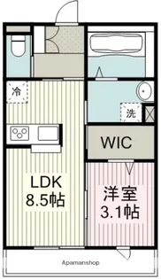 カトレア【3階】の間取り