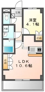 クオリティ・パレス【5階】の間取り