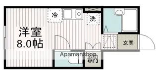 アイコート川越【1階】の間取り
