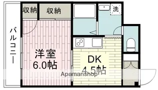 リディアメゾン川越【3階】の間取り