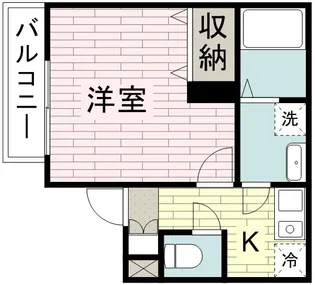 T−FLAT川越【2階】の間取り