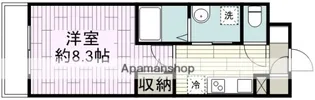 プレジール(新宿町)【4階】の間取り