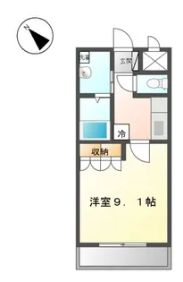 グランドイーストⅡ【2階】の間取り
