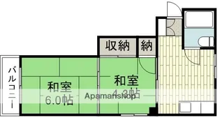 グランデマンション【3階】の間取り