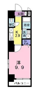 東峰 川越【8階】の間取り
