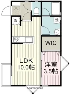 ミモザ【1階】の間取り
