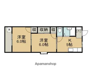 埼玉県川越市大字天沼新田【マンション】の間取り