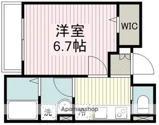 アミ ルミエール【2階】の間取り