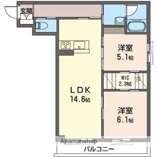MAISON K【1階】の間取り