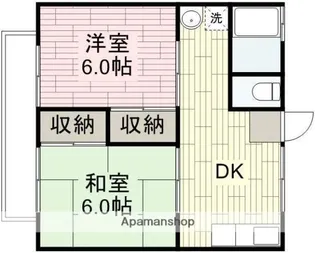 ミクターハイツ【2階】の間取り