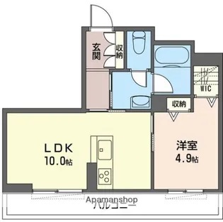 シャラボルデ【1階】の間取り