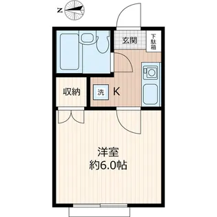 リベラル南大塚【2階】の間取り