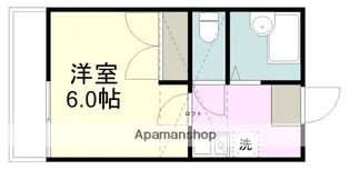 ハッピーハイツ【2階】の間取り