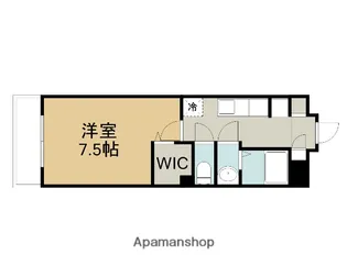 アヴェニール南通町【1階】の間取り