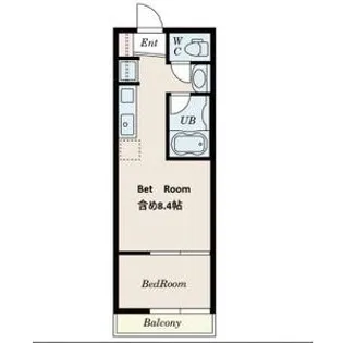 スヴァートブルン【1階】の間取り