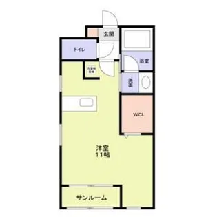 アークサイン【2階】の間取り