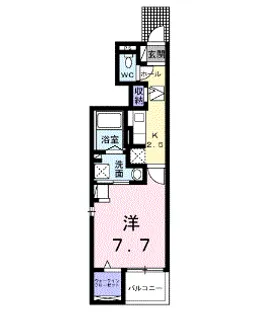 KARAZ(カラズ)【1階】の間取り