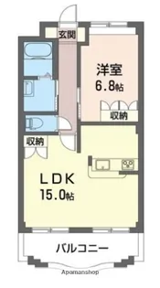 メゾンアラモード【2階】の間取り