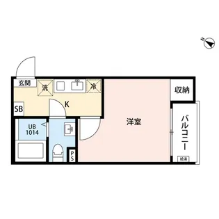 エトワール鶴ヶ島【1階】の間取り
