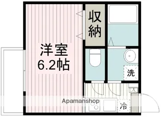 アリビオ川越【2階】の間取り
