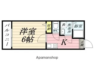 カーサクラシア【3階】の間取り