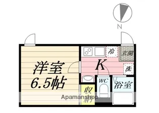 AMBITION月吉【1階】の間取り