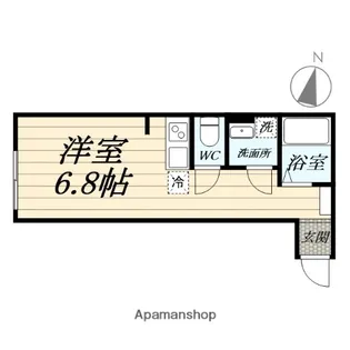 AMBITION月吉【2階】の間取り